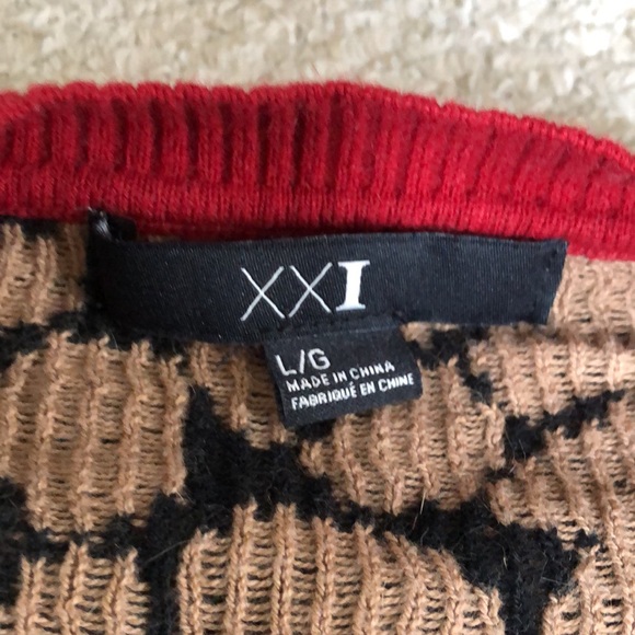 Forever 21 Cheetah Print Button Down Cardigan - Picture 4 of 6